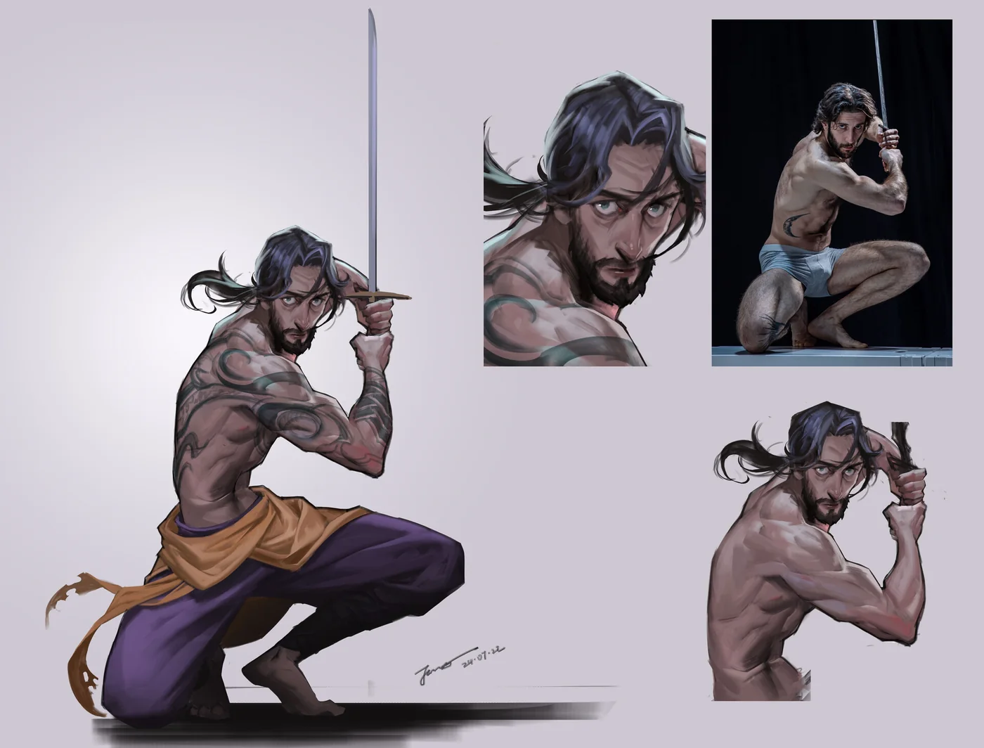 Anatomy study — male