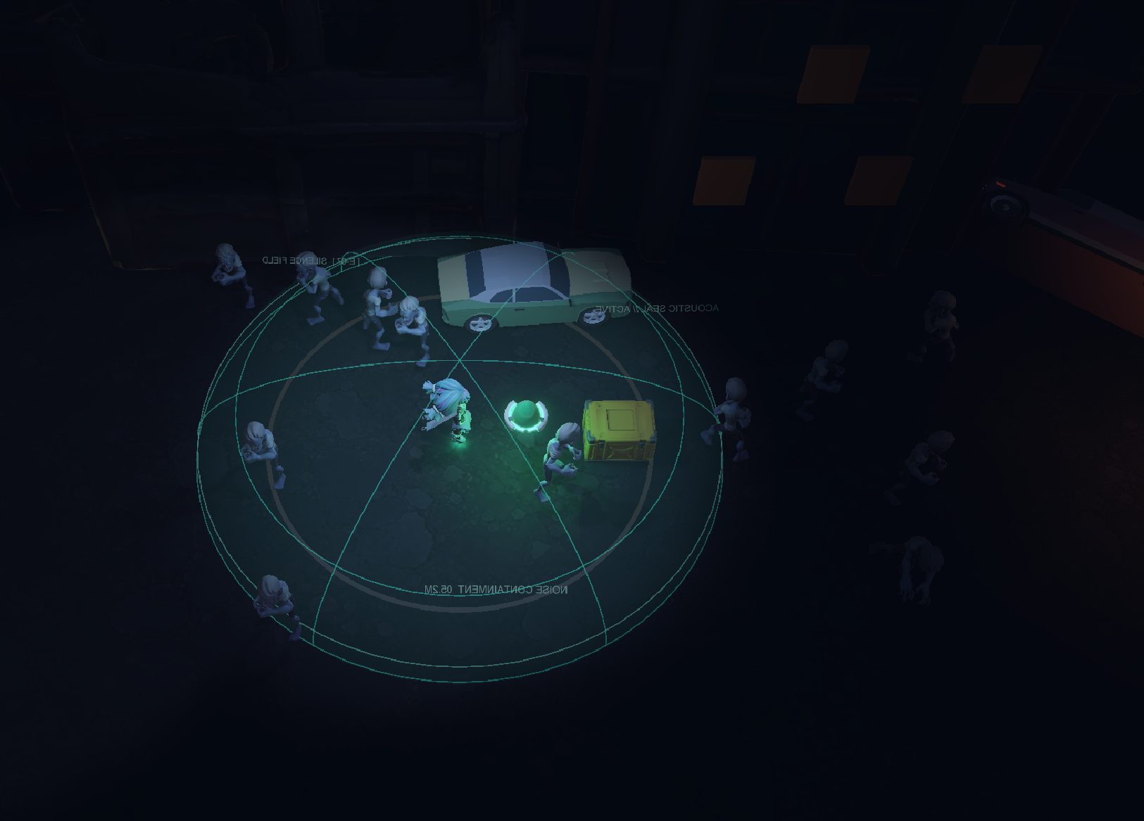 Refined translucent technological field in the final runtime